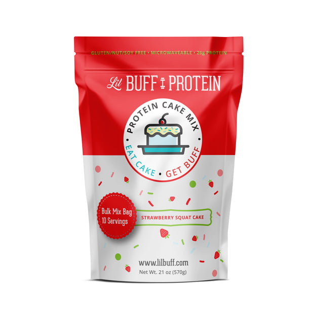 Strawberry Squat Cake Bulk Bag (Seasonal)